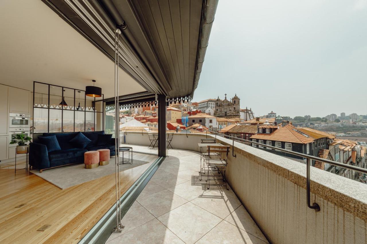 Downtown Penthouse With River View By Vacationy Porto Exterior foto